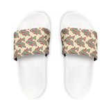 Alota Note$ Garmentry ‘>$’ Icon Pattern Men's Slide Sandals - DGMGR Oatmeal