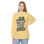 Alota Note$ Garmenty 'Dont Get Mad Get Rich' Unisex Garment-dyed Long Sleeve T-Shirt