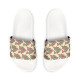 Alota Note$ Garmentry ‘>$’ Icon Pattern Women's Slide Sandals - DGMGR Oatmeal