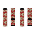 Alota Note$ Garmentry Dollar Sign Icon Pattern Sublimation Socks - Dont Get Mad Get Rich Colorway2