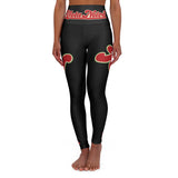 Yoga Leggings - Alota Note$ ANG Fit+ High Waisted Leggings (DGMGR Black)