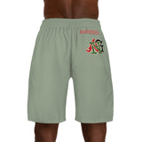 Alota Note$ Garmentry Men's Jogger Shorts (AOP) - DGMGR Seamoss