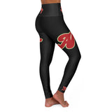 Yoga Leggings - Alota Note$ ANG Fit+ High Waisted Leggings (DGMGR Black)