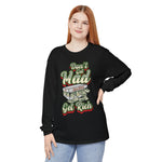 Alota Note$ Garmenty 'Dont Get Mad Get Rich' Unisex Garment-dyed Long Sleeve T-Shirt