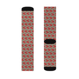 Alota Note$ Garmentry Dollar Sign Icon Pattern Sublimation Socks - Dont Get Mad Get Rich Colorway4