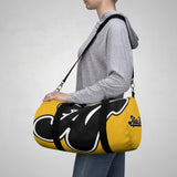 Alota Note$ Garmentry Lettermark Duffel Bag - Mustard Gold