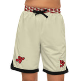 Alota Note$ Garmentry Basketball Rib Shorts (AOP) - DGMGR Tan