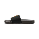 Gotham City Legends Men's PU Slide Sandals-Black/Tomato/Pine/Goldenrod Lime