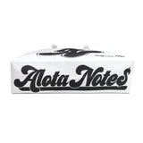 Alota Note$ Garmentry Lettermark Weekender Bag-White
