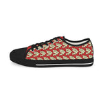 Alota Note$ Garmentry >$ Icon Pattern Men's Low Top Sneakers - DGMGR Red