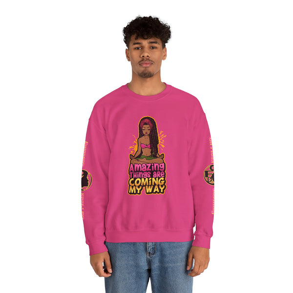 On Fleek Clothing 'Amazing Things' Heavy Blend™ Crewneck Sweatshirt