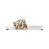 Alota Note$ Garmentry ‘>$’ Icon Pattern Men's Slide Sandals - DGMGR Oatmeal