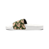 Alota Note$ Garmentry ‘>$’ Icon Pattern Women's Slide Sandals - DGMGR Forest