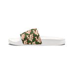 Alota Note$ Garmentry ‘>$’ Icon Pattern Women's Slide Sandals - DGMGR Forest