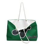 Alota Note$ Garmentry Lettermark Weekender Bag-Kelly Green