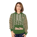 Alota Note$ '4Logo' Unisex Pullover Hoodie (AOP) 'DGMGR' Forest