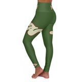 Yoga Leggings - Alota Note$ ANG Fit+ High Waisted Leggings (DGMGR Hunter)