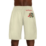 Alota Note$ Garmentry Men's Jogger Shorts (AOP) - DGMGR Oatmeal