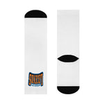 Gotham City Legends Cushioned Crew Socks - White/Orange/Blue