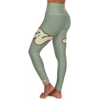 Yoga Leggings - Alota Note$ ANG Fit+ High Waisted Leggings (DGMGR Seamoss)