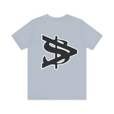 Alota Note$ Garmentry Wordmark(Black) Unisex Jersey Short Sleeve Tee