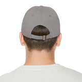 On Fleek Clothing 'WindyHair' Logo Dad Hat with Leather Patch