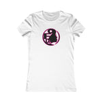 On Fleek Cosmetics Women's Favorite Tee - hot pink logo