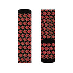 Alota Note$ Garmentry Dollar Sign Icon Pattern Sublimation Socks - Dont Get Mad Get Rich Colorway1