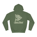 Alota Note$ Garmentry Lettermark Logo and >$ Icon Unisex College Hoodie - DGMGR colorways