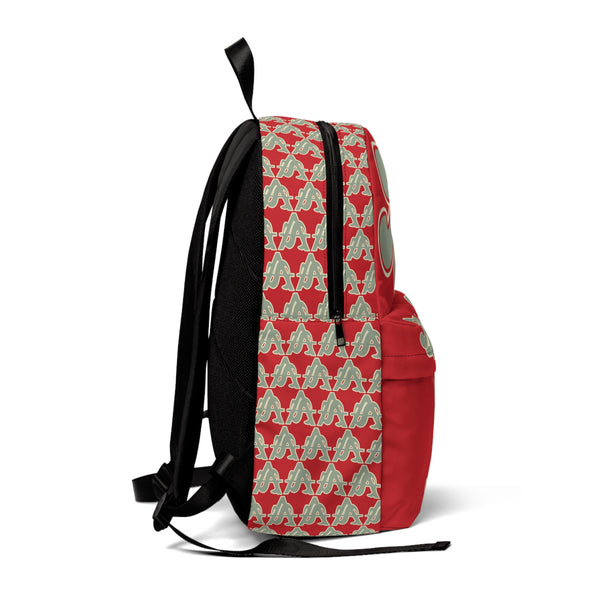 Alota Note$ Garmentry Unisex Classic Backpack - DGMGR Red