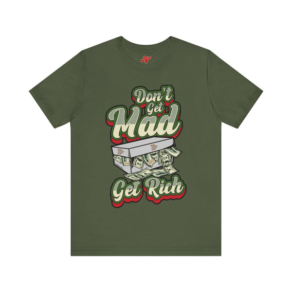 Alota Note$ Garmentry 'Dont Get Mad Get Rich' Men's Short Sleeve Tee