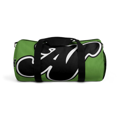 Alota Note$ Garmentry Lettermark Duffel Bag - Lime Green