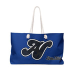 Alota Note$ Garmentry Lettermark Weekender Bag-Royal