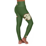 Yoga Leggings - Alota Note$ ANG Fit+ High Waisted Leggings (DGMGR Hunter)