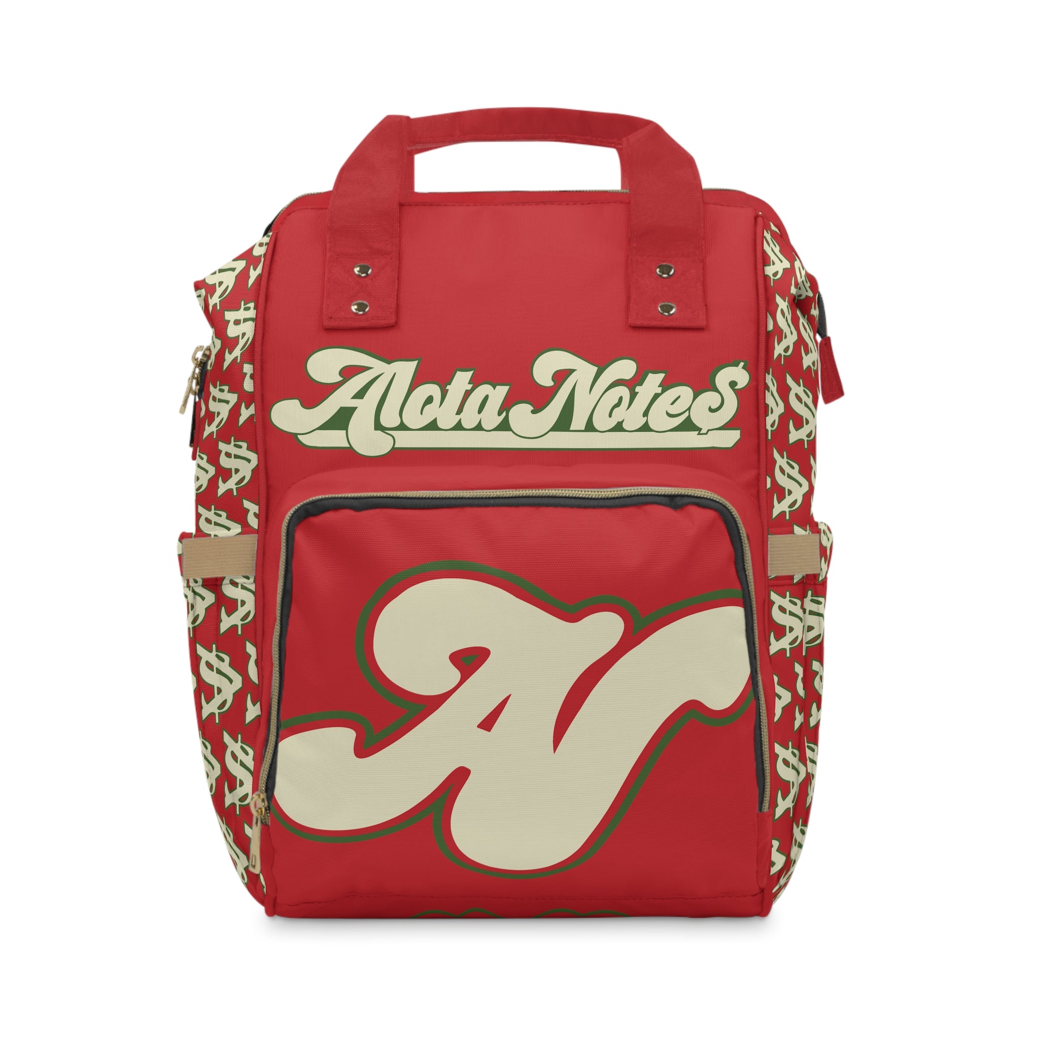 Alota Note$ Garmentry Multifunctional Backpack - DGMGR Red