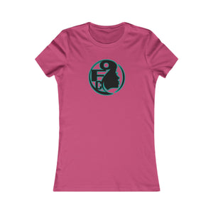 On Fleek Cosmetics Women's Favorite Tee - teal logo