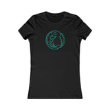 On Fleek Cosmetics Women's Favorite Tee - teal logo