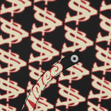 Alota Note$ Garmentry Icon Pattern Umbrella DGMGR Black