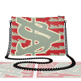 Alota Note$ Garmentry Lettermark Icon Leather Pocketbook DGMGR Red