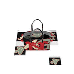 Alota Note$ Garmentry Monogram Leather Tote Bag