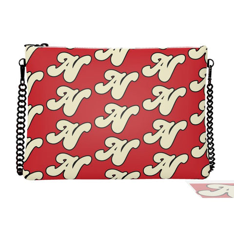 Alota Note$ Garmentry Lettermark Icon Leather Pocketbook DGMGR Red