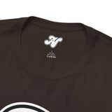 Alota Note$ Garmentry White Lettermark/Wordmark Combo Logo x Dollar Sign Icon Unisex Jersey Short Sleeve Tee