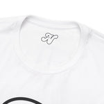 Alota Note$ Garmentry White Lettermark/Wordmark Combo Logo x Dollar Sign Icon Unisex Jersey Short Sleeve Tee