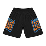 Gotham City Legends Basketball Shorts (AOP)-Black/Royal/Orange