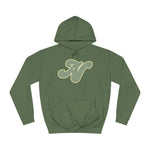 Alota Note$ Garmentry Lettermark Logo and >$ Icon Unisex College Hoodie - DGMGR colorways