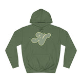 Alota Note$ Garmentry Lettermark Logo and >$ Icon Unisex College Hoodie - DGMGR colorways