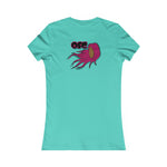 On Fleek Cosmetics Women's Favorite Tee - teal logo