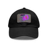 On Fleek Clothing 'WindyHair' Logo Dad Hat with Leather Patch