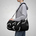 Alota Note$ Garmentry Lettermark Duffel Bag - Black