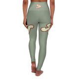 Yoga Leggings - Alota Note$ ANG Fit+ High Waisted Leggings (DGMGR Seamoss)